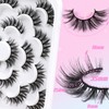 Losha Lashes Wispy False Eyelashes Natural Look Fluffy Eye Lashes