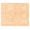 Bracelet Bead Board Jewelry Making Bracelet Measurement Board Bamboo Beading