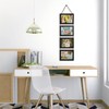 Lavezee 5x7 Hanging Collage Picture Frames Set of 2, Black