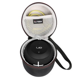 LTGEM - Funda rígida de copolímero de etileno y acetato de vinilo para bocinas Bluetooth de Ultimate Ears Wonderboom (impermeable), Diseño 1