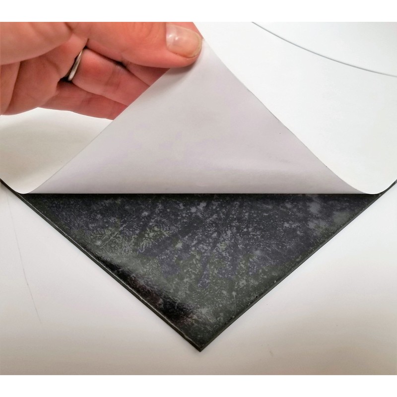 .062" 4"x 10" Neoprene Rubber Strips 60A Medium Hardness with