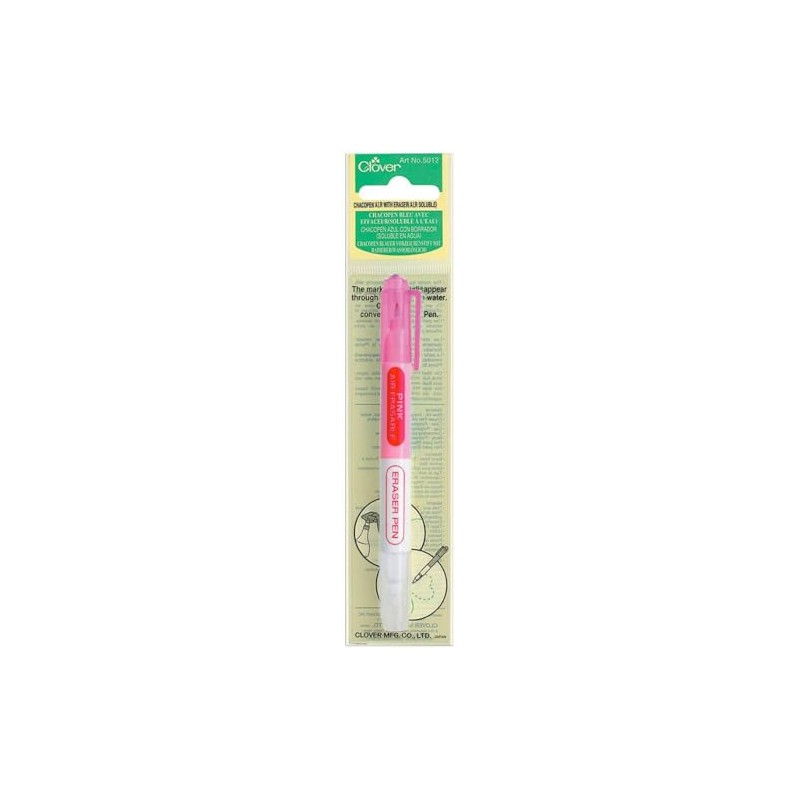 Clover Chacopen with Eraser - Pink
