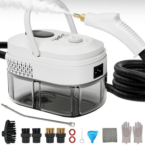 Steam Cleaner,15s Heat-Up,1.4L Tank,Steamer for Cleaning with 10 pcs Accessories,Multi-2500W