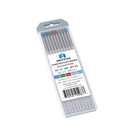 Meltstar TIG Welding Tungsten Electrodes Combination Settings Thoriated Pure Cerium Lanthanated Rare Earth blend Tungsten Electrodes MIX 1/8 * 7
