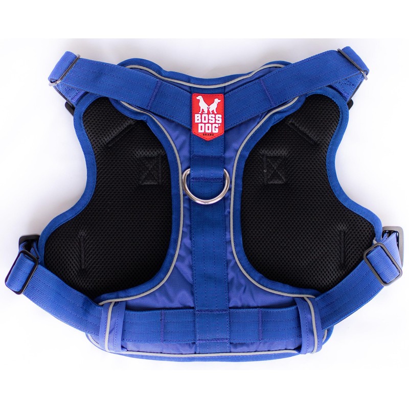 Boss Dog Tactical Blue Harness (Medium)