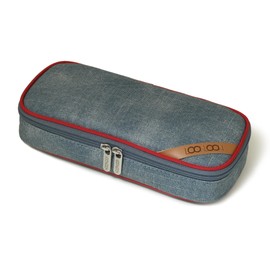 LOONLOON 672 Jeans Pencil Case, vintage blue, Casual