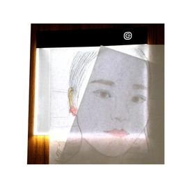 A5 Small Ultra-Thin Portable LED Tracing Light Box Dimmable Tracer Pad Board Adjustable Brightness for Artists Drawing Sketching Trace Animation Artcraft 5d Diamond Painting