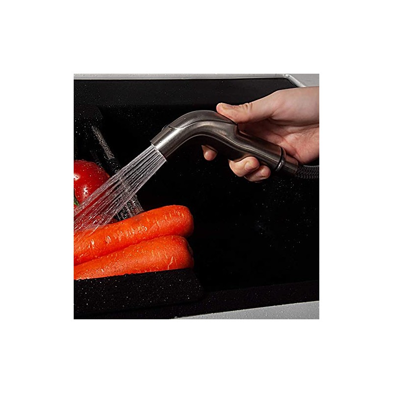 Houtingmaan Kitchen Sink Sprayer Replacement, Side Sprayer, Kitchen Sink Faucet