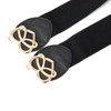 Trimming Shop Black Waist Belt For Women Ladies Girls With