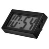 Gatuida 4pcs Car Digital Clock Clocks LED Wall Clock Mini