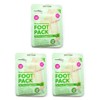 Derma V10 Foot Pack - Pack of 3 (Tea Tree