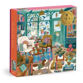 Bookshop Afternoon 500 Piece Foil Puzzle