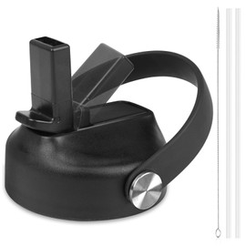 ABOTOCUP Straw Lid for Water Bottle Insulated Wide Mouth, Flex Straw Lid Compatibility Most Sports Water Bottle 12 16 18 20 32 40 64 oz, Straw Lids for Simple Modern Ascent Water Bottle