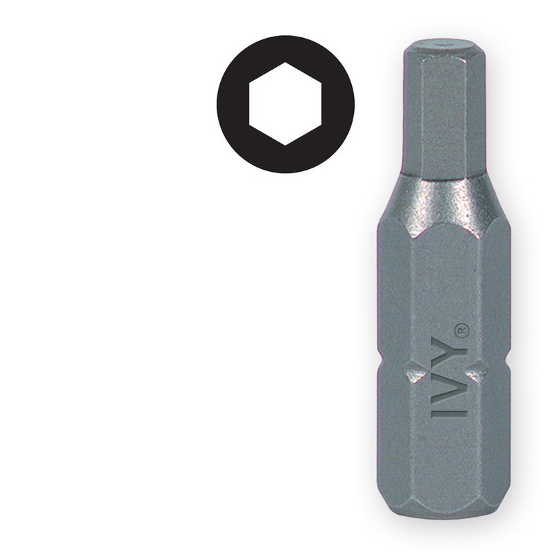 IVY Classic 45356 1-Inch x 3/32-Inch Hex Insert Bit, Impact
