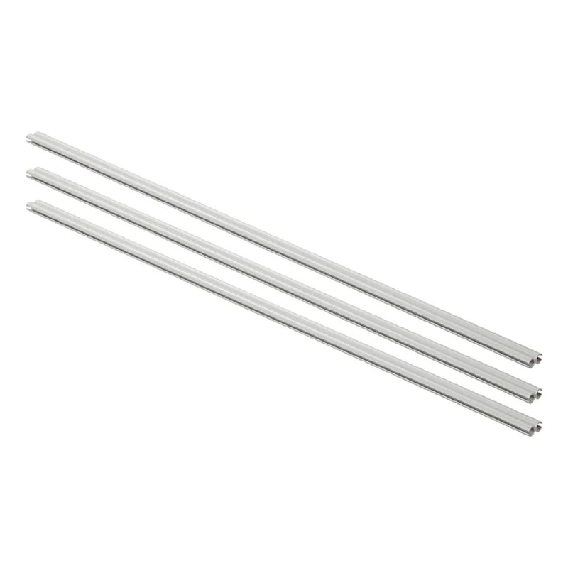ProPlus Double Tent Rail 80 cm Set of 3