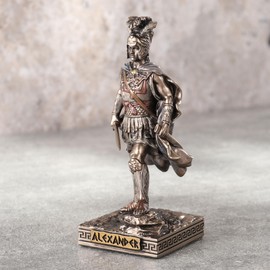 Veronese Design 3 5/8 Inch Alexander The Great Historical Collectible Hand Painted Polyresin Figurine