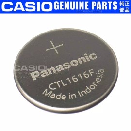 Casio PANASONIC CTL1616F CTL1616 CASIO Rechargeable Battery f/ G-SHOCK Solar Pro Wave