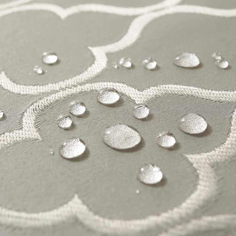 SASTYBALE Jacquard Tablecloth Flower Pattern Polyester Table Cloth Spill Proof