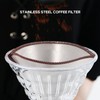 Dovhmoh Reusable Coffee Filter Mesh Paperless Coffee Filter Stainless Steel