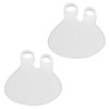 lasuroa 2pcs Baseball Palm Pads, Elastic Shock Absorbing Soft Thumb