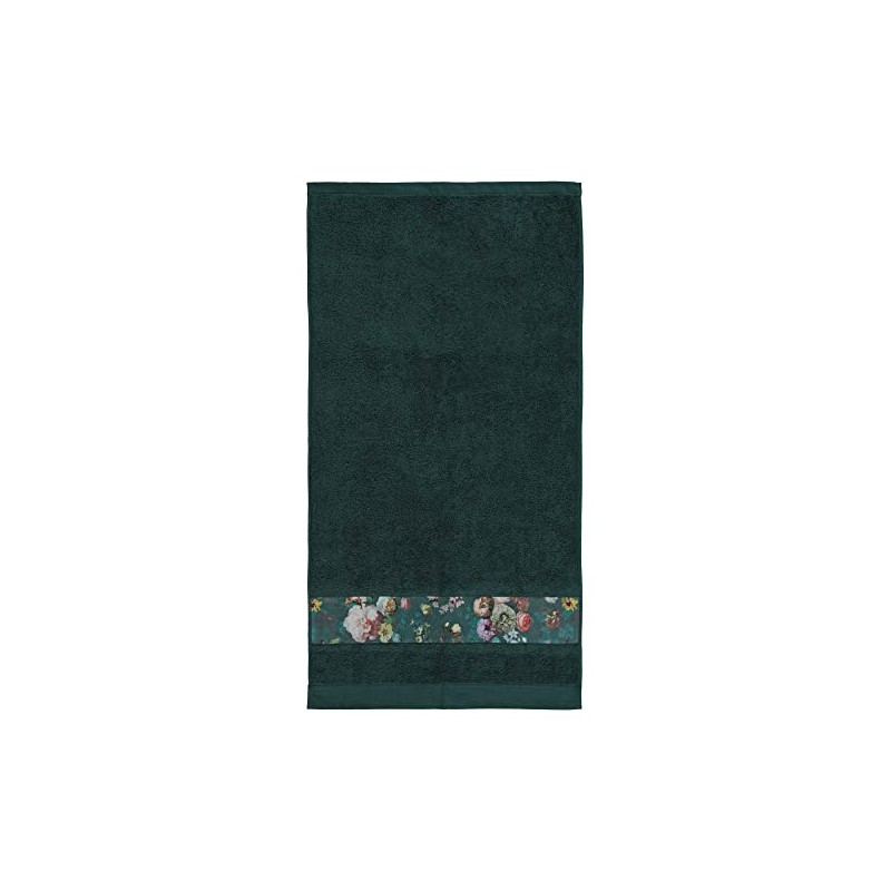 ESSENZA Fleur Hand Towel Dark Green 70 x 140 cm