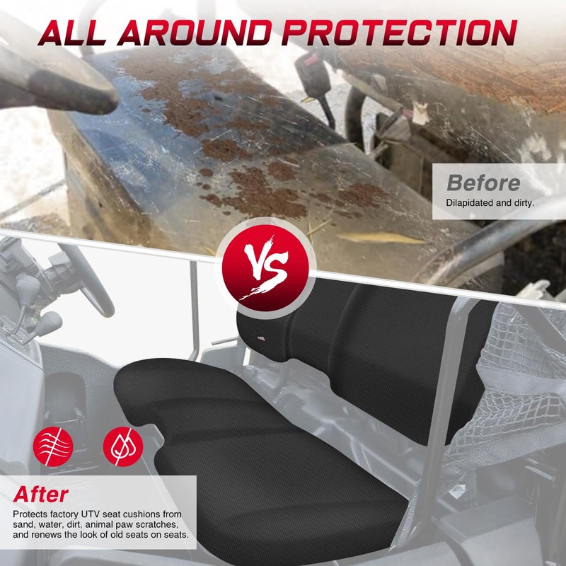 Frokom UTV Seat Covers Fit for Pioneer 700/700-4 2014 2015