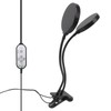 Plant Grow Light Timing 5 Dimmable Levels Waterproof Dual Head