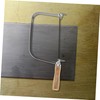 TEHAUX 1 Set Coping Saw with Wooden Handle Portable Hand