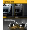 KAC 2Pcs 1“ Wheel Spacers 4x4.25 to 4x4.25 Change Bolts