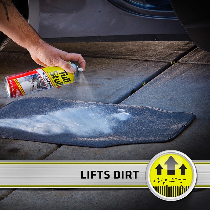 Tuff Stuff Multi-Purpose Foam Cleaner, Use on Car Interior, Furniture,