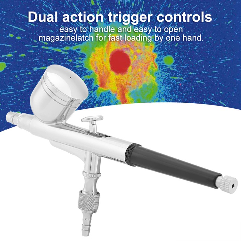 Spirit Air G-130 Gravity Feed Dual Action Airbrush Paint Spray