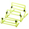 Carta Sport TRHN NEXUS 6. 9 + 12 carta Football Adjustable fluo training hurdle. for multiple different drills, White, One size