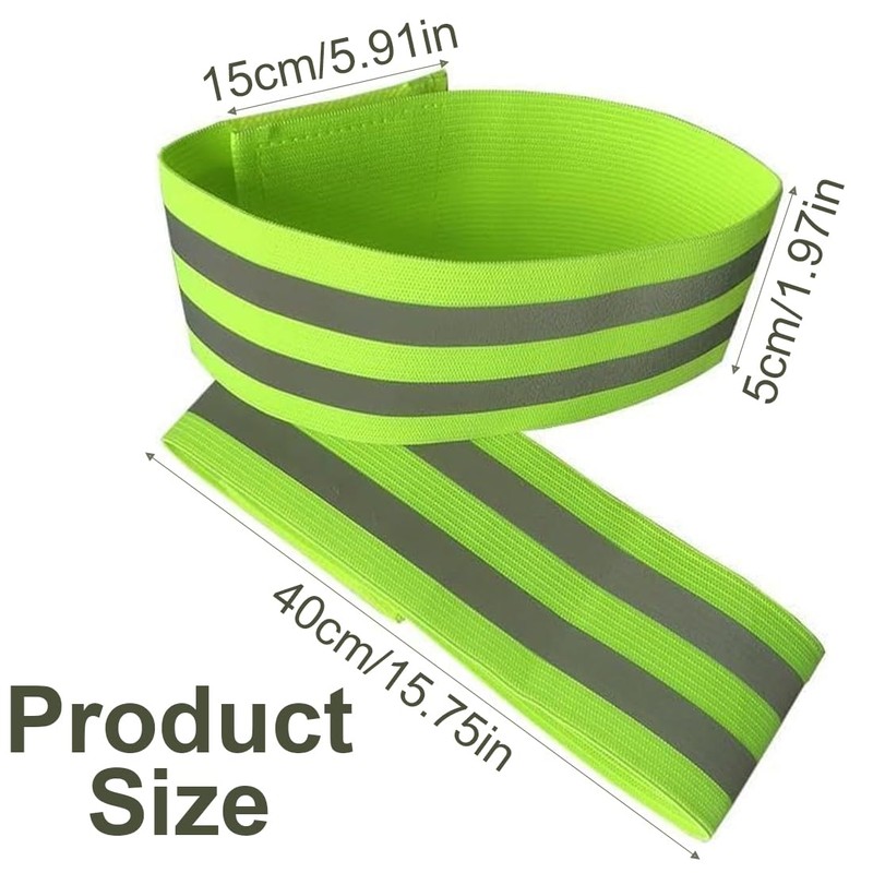 Set of 4 reflectors clothing reflective tape, reflective bands set,