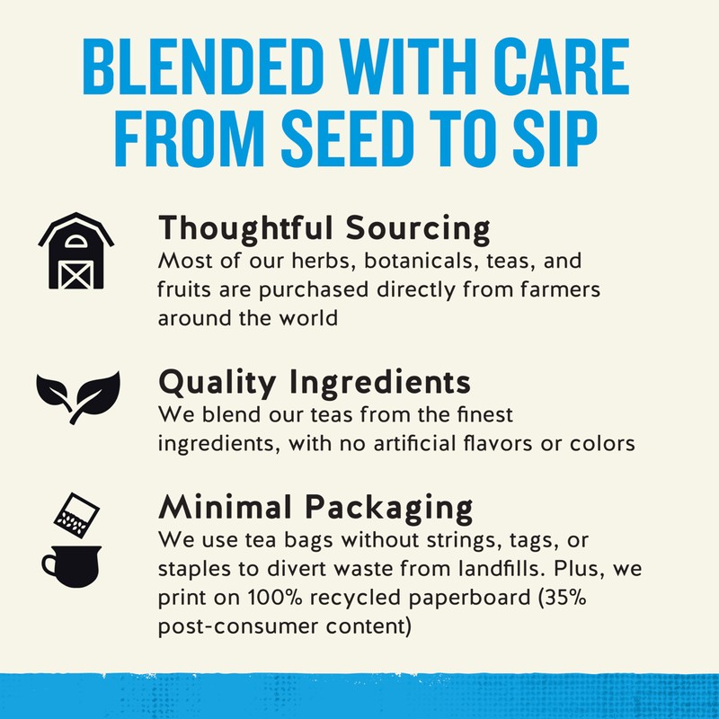 Celestial Seasonings Throat Cooler Herbal Tea, Caffeine Free, 16 Tea