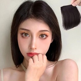 Partial wig hairpiece dark brown (WFLOSJH) / 부분가발 헤어피스 다크브라운 (WFLOSJH)