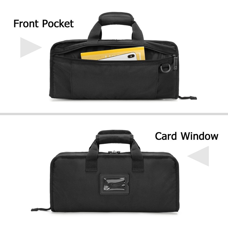 samdew Chef Knife Bag with Lockhole & 17 + 6