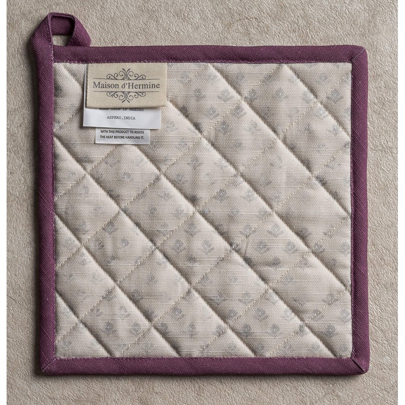 Maison d' Hermine Spring/Summer Set with Oven Gloves and Pot