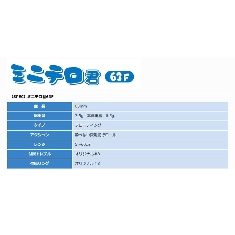 JUMPRIZE Mini Terroro-kun 63F #07 Real Sardine