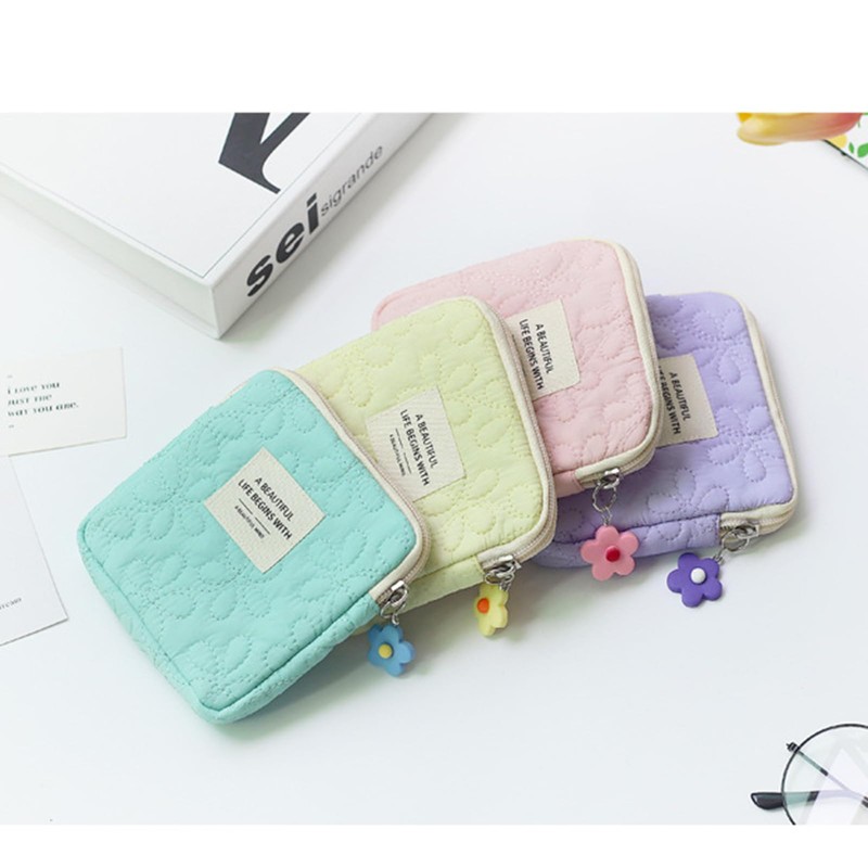 Sanitary Pouch, Small, Cute, Sanitary Supplies, Storage, Napkin Pouch, Sanitary