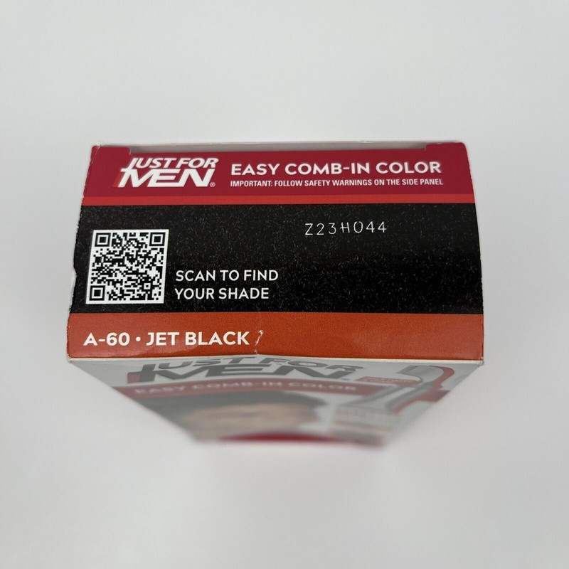 Just for Men Haircolor Comb In A-60 Jet Black Natural