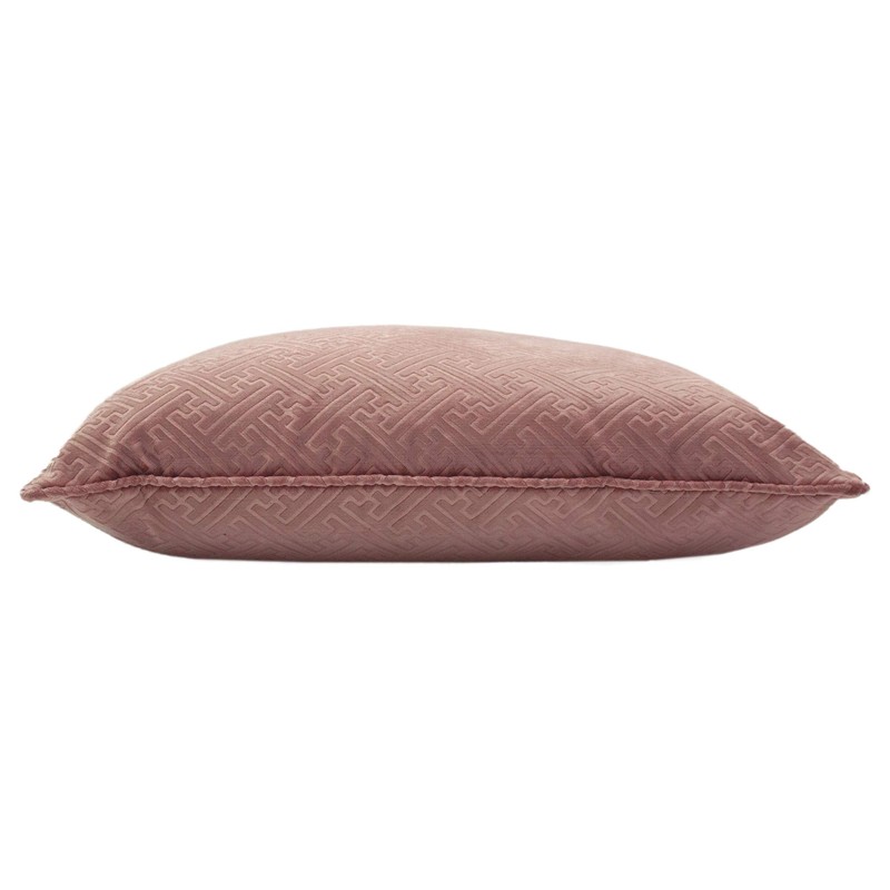 Paoletti Florence Cushion Cover, Blush, 55 x 55cm