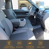 Priprilod Gray Cloth Driver Side Bottom Replacement Seat Cover Compatible