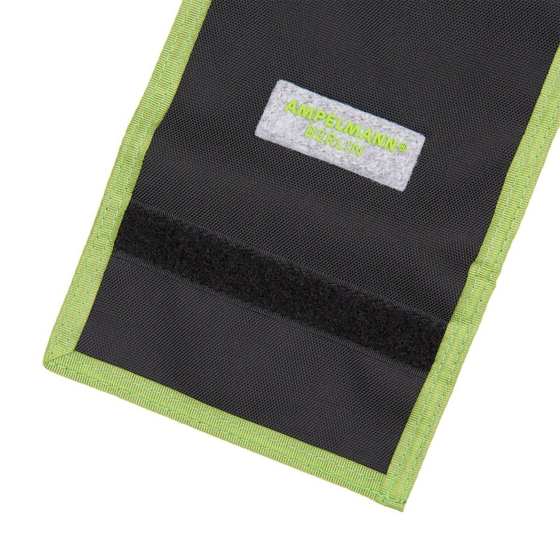 AMPELMANN Goldesel Neck Pouch Black/Green 25 x 12 x 10