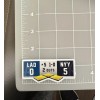 Dodgers Yankees 2024 World Series 5th Inning 3"x1.26" Sticker