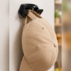 Adhesive Hat Racks for Wall & Door – Plastic No-Drill