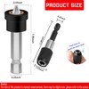 5pcs Premium Magnetic Drywall Screw Setter - PH2 Bits for
