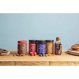 Belgian Choco Hazel with Stevia and Maltitol 12 oz (350g) - No Added Sugar - A healthy and delicious Option For Those Who Love Chocolate Spreads - Gluten Free - Vegetarian Friendly