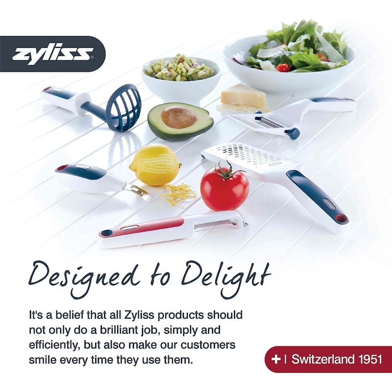 Zyliss 3-in-1 Mango Slicer, Peeler and Pit Remover Tool -