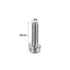 sourcing map M5 x 20mm Stainless Steel Phillips Pan Head