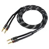 InnoStars 14AWG Premium Heavy Duty Braided Speaker Wire Cable (15